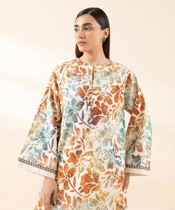 2 Piece - Printed Lawn Suit Unstitched