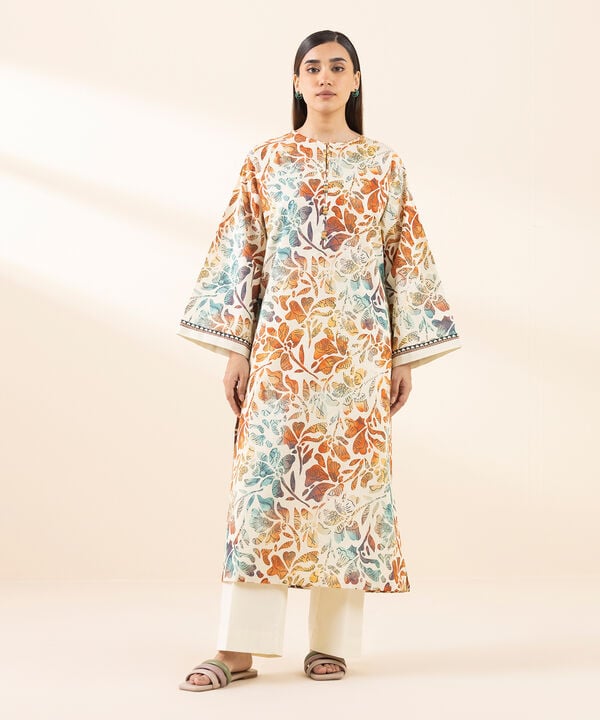 2 Piece - Printed Lawn Suit Unstitched