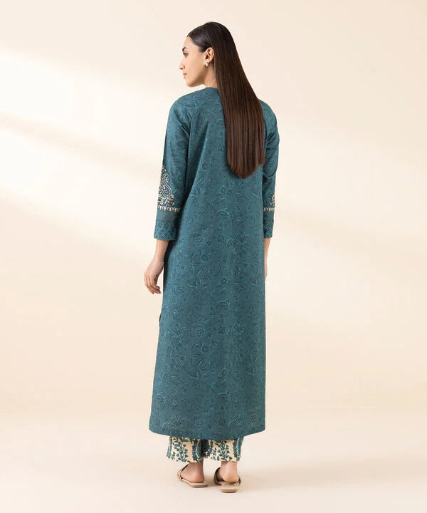 2 Piece - Embroidered Lawn Suit Unstitched