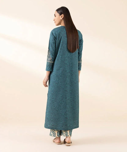 2 Piece - Embroidered Lawn Suit Unstitched