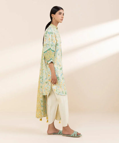 3 Piece - Printed Lawn Suit Unstitched
