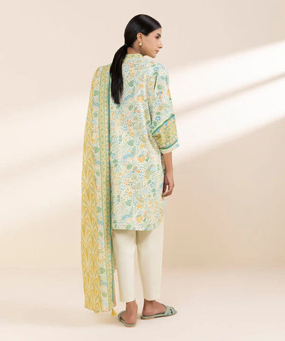 3 Piece - Printed Lawn Suit Unstitched