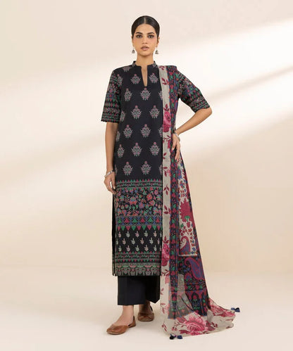 3 Piece - Printed Lawn Suit Unstitched