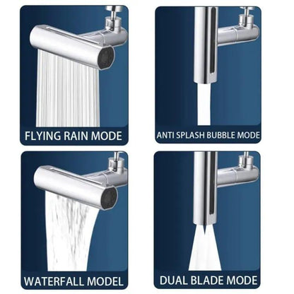 4 In 1 Rotating Faucet Water Extender