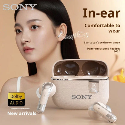 Original Sony NE109 Bluetooth Earphones TWS HIFI Mic Headset Wireless Earbuds Sports Headphones LED Display Gaming Accessories