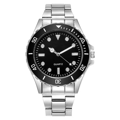 New Famous Luxury Brand Male Casual Quartz Watch Men Stainless Steel Luminous Watches Relogio Masculino Men's Green Wristwatch