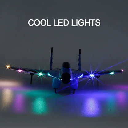Parkten 2.4G 2CH Glider RC Ariplane P320 Fixed Wing Fighter Aircra Hand Throwing Foam Outdoor Toys For Boys Birthday Gift