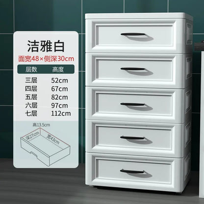European Style Gap Storage Cabinet, Kitchen Narrow Gap Organizer Shelf, Bathroom Drawer-Type Storage Cabinet, Movable Bedside