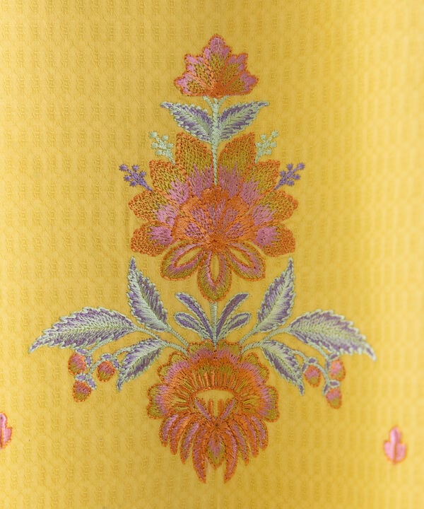 3 Piece - Embroidered Dobby Suit Unstitched