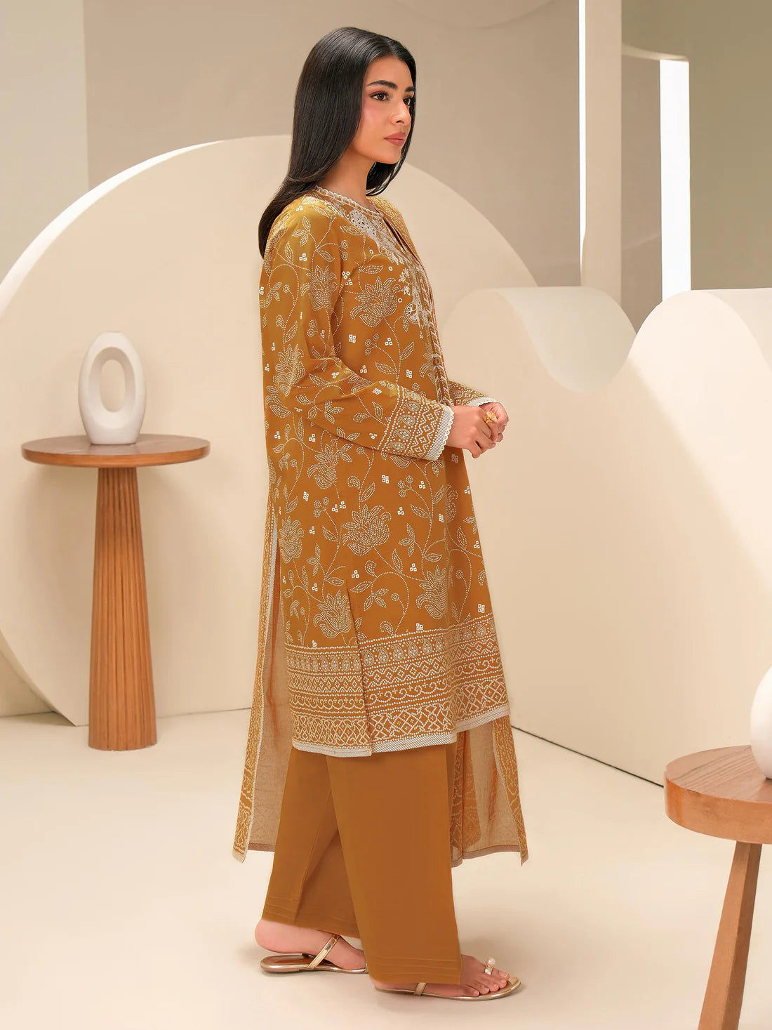 3 Piece Lawn Suit-Embroidered (Unstitched)